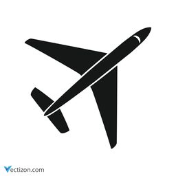 Airplane App Design Icon