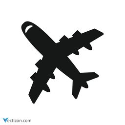 Airplane Basic Icon