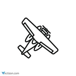 Airplane Design Icon