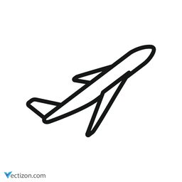 Airplane Interface Icon