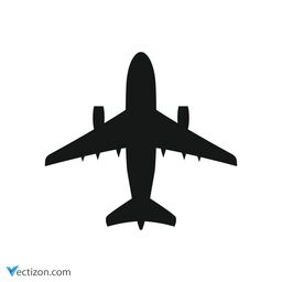 Airplane Line Graphic icon