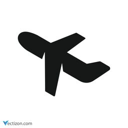 Airplane Line Icon