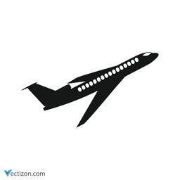 Airplane Minimal Design Element icon
