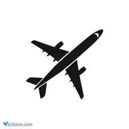 Airplane Outline Asset icon