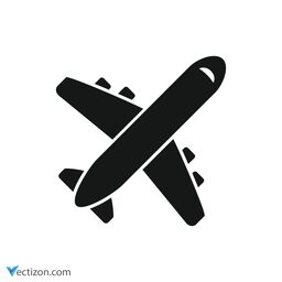 Airplane Outline Element icon
