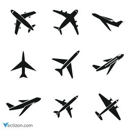 Airplane Pack Vector Icon