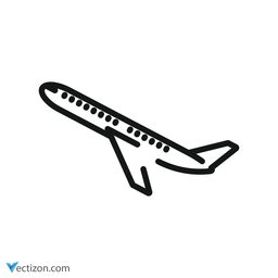 Airplane Pictogram icon