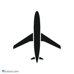 Airplane Simple Design Element icon