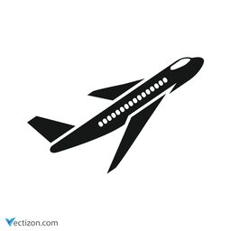 Airplane Simple Element icon