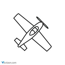 Airplane Solid Icon
