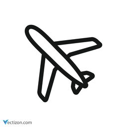 Airplane SVG Icon