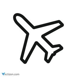 Airplane UI Symbol icon