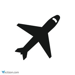 Airplane Vector Asset icon