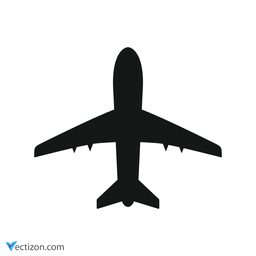 Airplane Vector Graphic icon