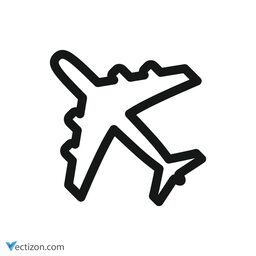 Airplane Vector Icon