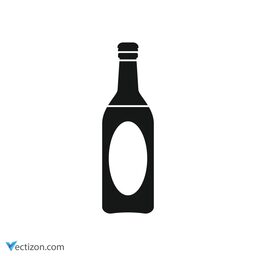Alcohol Bottle Design Icon
