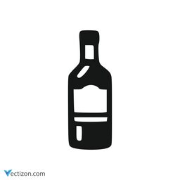 Alcohol Bottle Graphic Icon