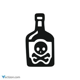 Alcohol Bottle Minimal Icon