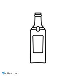 Alcohol Bottle Web Icon