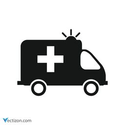 Ambulance Glyph Icon
