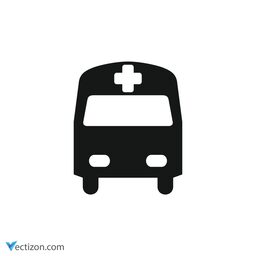 Ambulance Pictogram icon