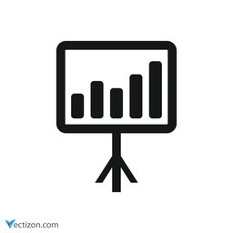 Analytics Flat Symbol icon