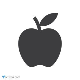Apple Line Icon
