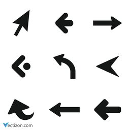 Arrow Set Vector Icon