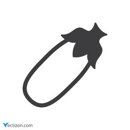 Aubergine Line Icon
