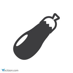 Aubergine Vector Icon
