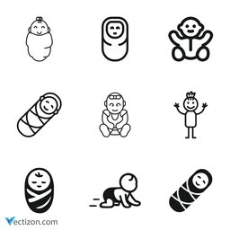 Baby Set Icon