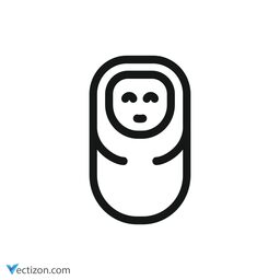 Baby Vector Icon