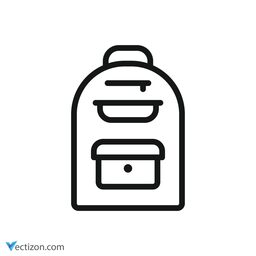 Backpack Basic Icon