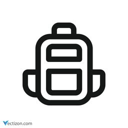 Backpack Modern Icon