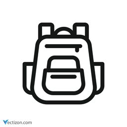 Backpack Simple Icon