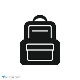 Backpack Solid Icon