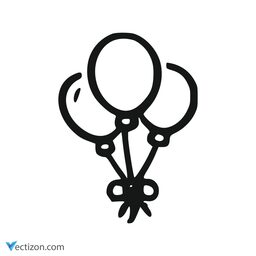 Balloons Design Icon