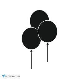 Balloons Flat Icon