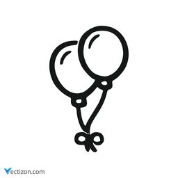Balloons Graphic Icon