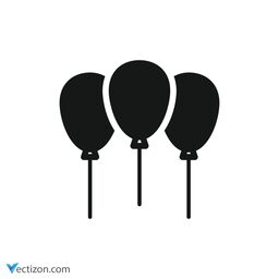 Balloons Outline Icon