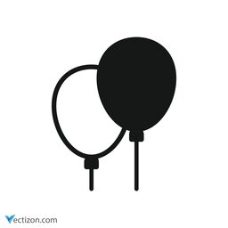 Balloons Vector Symbol icon