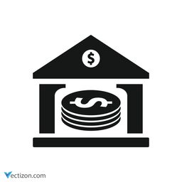 Bank Flat Graphic icon