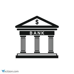 Bank Glyph Icon