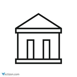 Bank Modern Icon