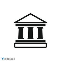 Bank Pictogram icon