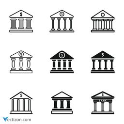 Bank Set Icon