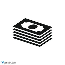 Banknote Pictogram icon