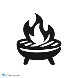 Barbecue Line Icon