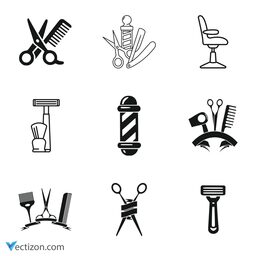 Barber Set Icon
