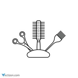 Barber Vector Symbol icon